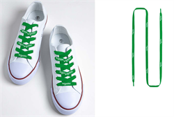 Image of rPET Material Shoelaces - Green